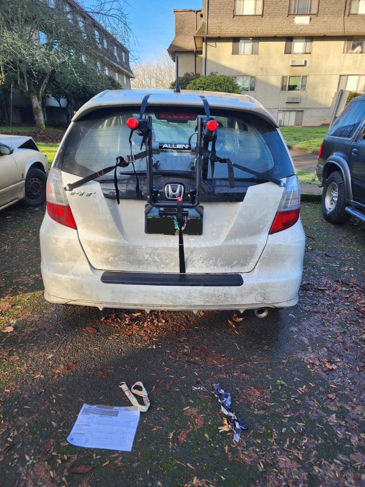 Deluxe Trunk Bike Rack - Customer Photo From Madelyn Trotter