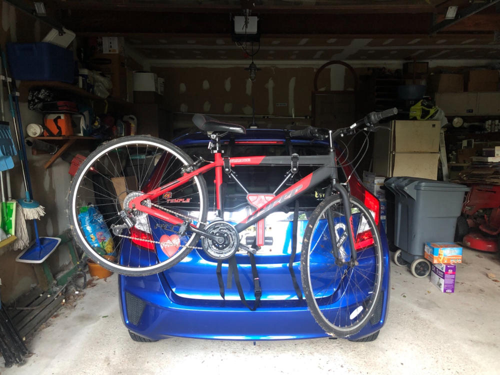 Ultra Compact Bike Rack - Customer Photo From Katherine Clinton