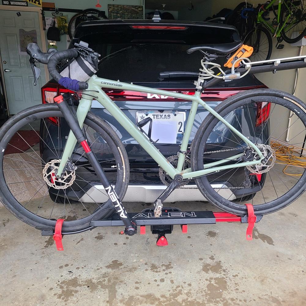 Premier Hitch Mounted Tray Rack - Customer Photo From Renee Kathan