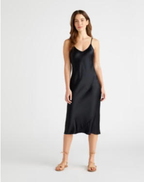 100% Washable Silk Slip Dress