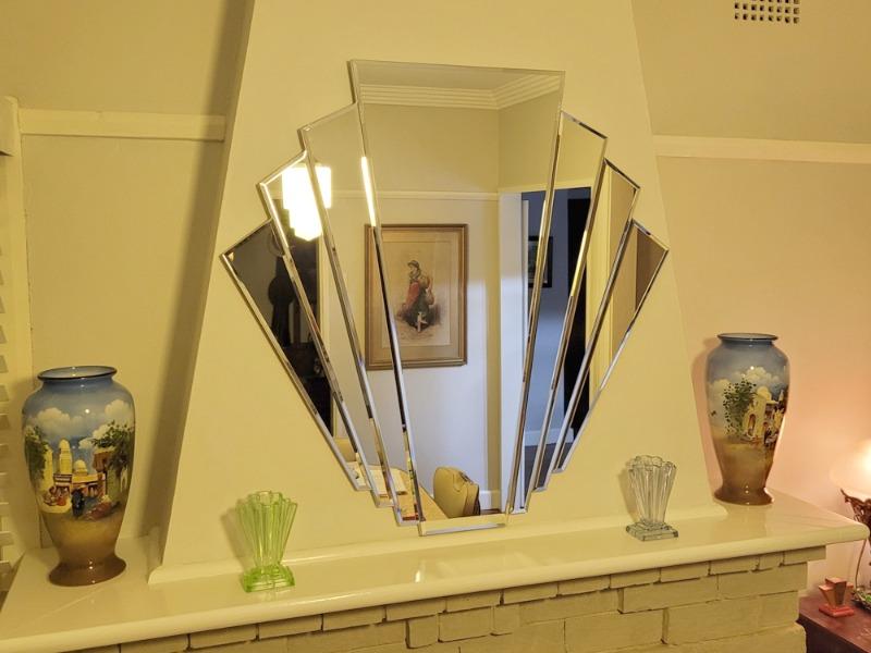 Carolyn Art Deco Wall Mirror — Shine Mirrors Australia