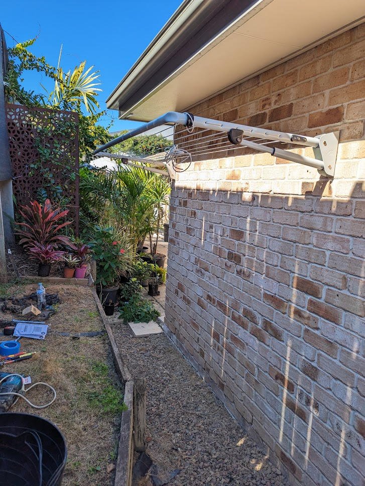 Hills Compact Clothesline - Customer Photo From Nigel Morgan