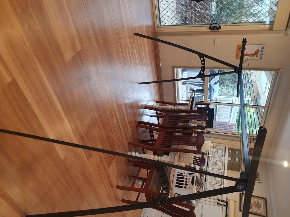 Hills Portable 170 Clothesline - Customer Photo From Maia Bismark