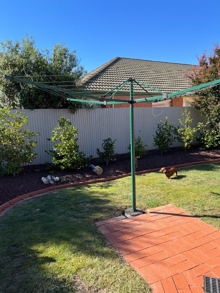 Hills Everyday 47 Rotary Clothesline - Customer Photo From Bill Gregson