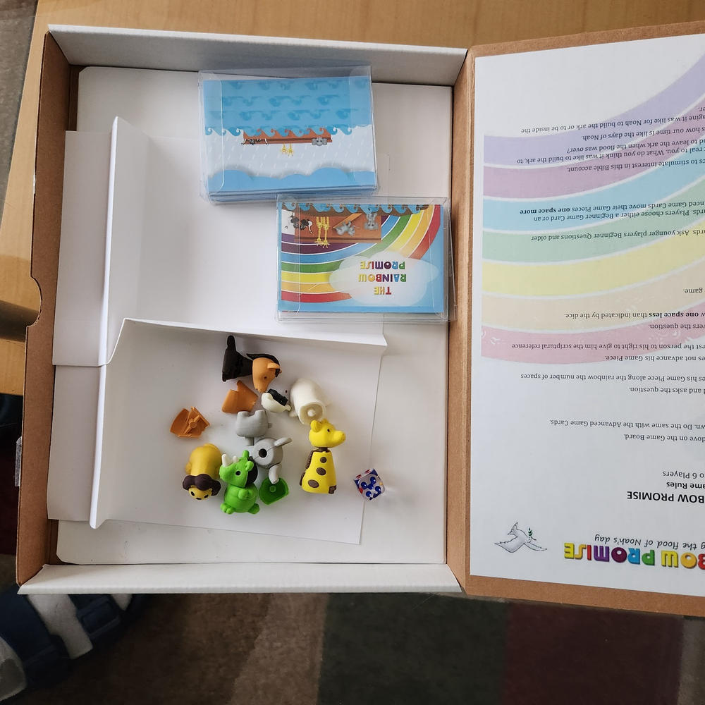 The Rainbow Promise Board Game - Customer Photo From Zoe H.