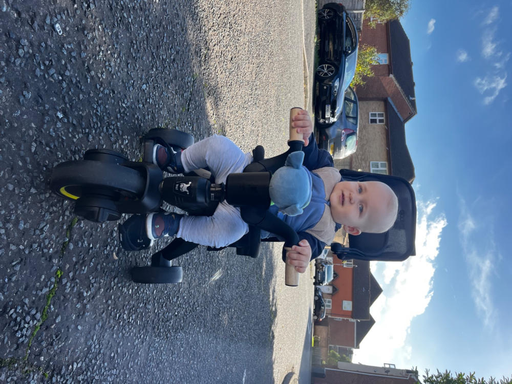 Doona™ Liki Trike S5 - Nitro Black Deluxe - Customer Photo From Anonymous