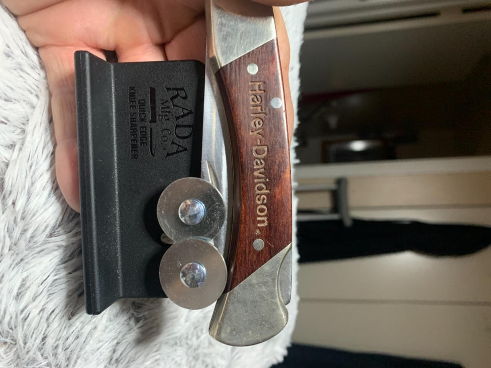 Quick Edge Knife Sharpener - Customer Photo From Curtis Williams