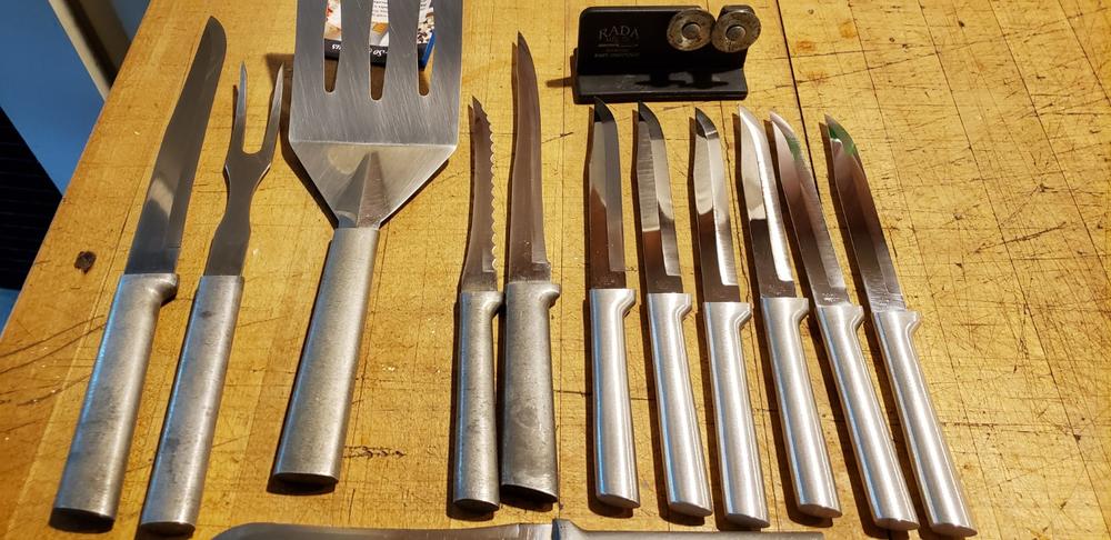 Six Utility/Steak Knives Gift Set - Customer Photo From Shawny Granger
