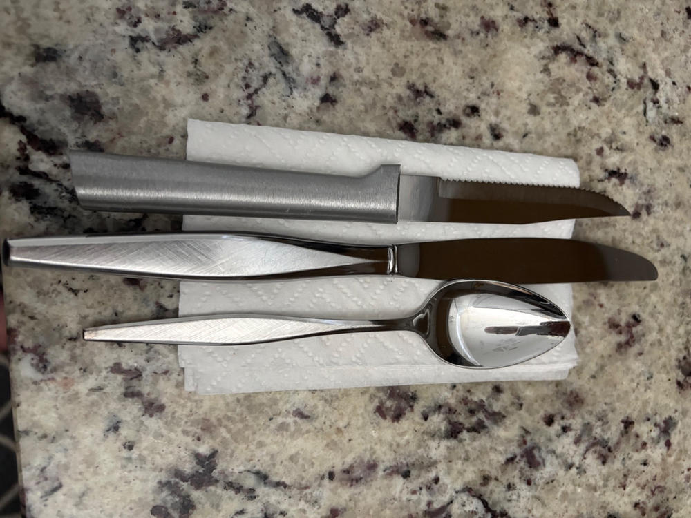 Four Serrated Steak Knives Gift Set - Customer Photo From Beth Savage