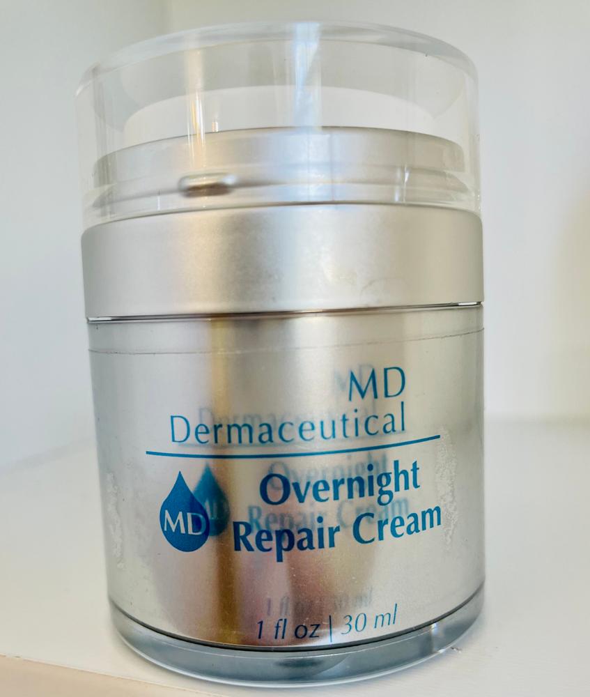 MD Dermaceutical-Overnight Repair Cream - Customer Photo From Angelia 