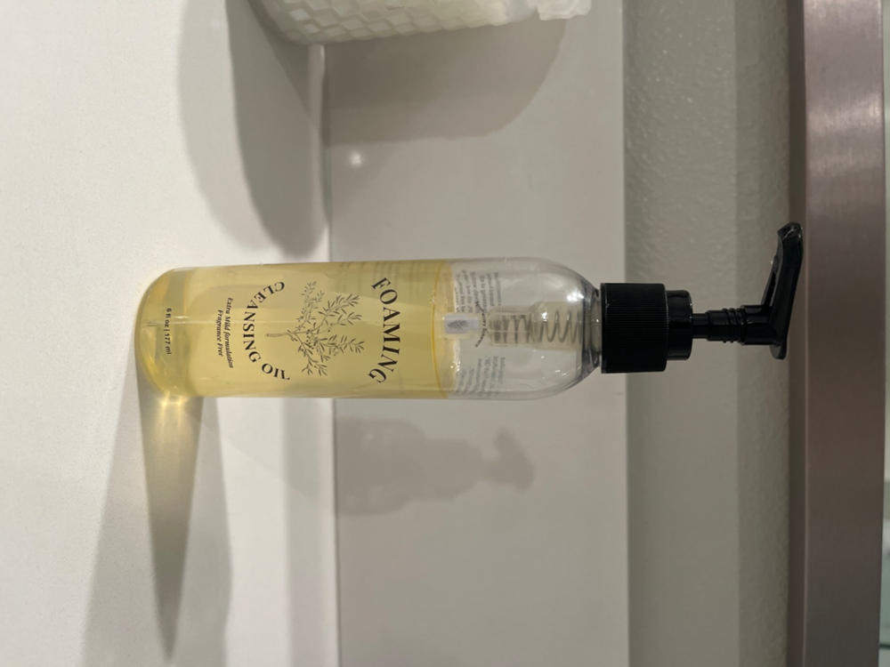 Foaming Cleansing Oil -Apothecary Botanica - Customer Photo From Ruth Z.