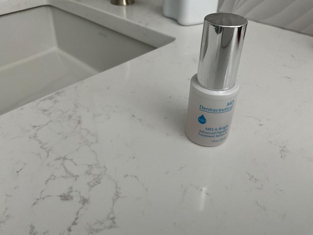 MD Dermaceutical MELA BRIGHT Step 2 Advanced Pigment Treatment Serum - Customer Photo From Kim C.