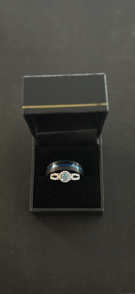 St. Clair Fishing Line Ring  Men's Fishing Line Wedding Ring – Northern  Royal, LLC