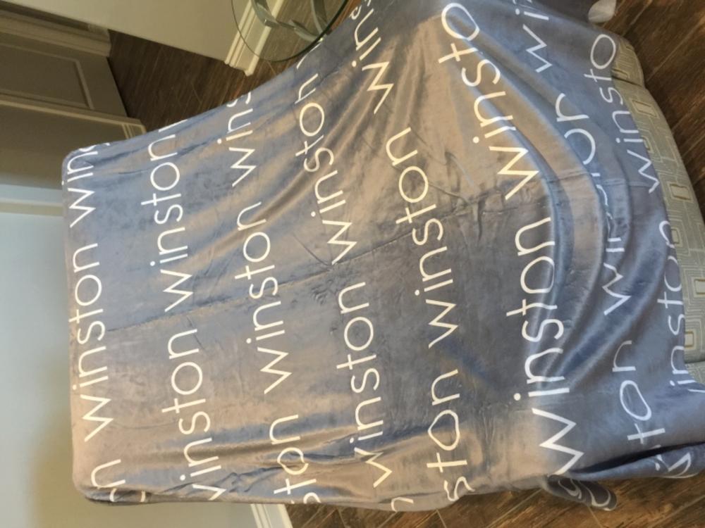 PERSONALIZED NAME BLANKET LIGHT (ALL COLOR OPTIONS) Highway 3