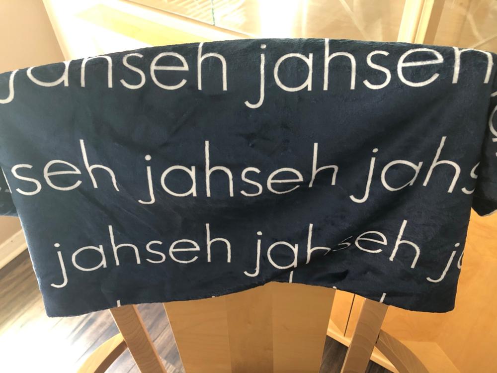 MOM + KIDS PERSONALIZED THROW BLANKET Highway 3