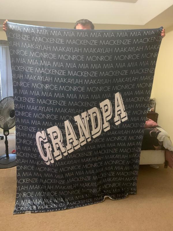 PERSONALIZED NAME BLANKET LIGHT (ALL COLOR OPTIONS) Highway 3