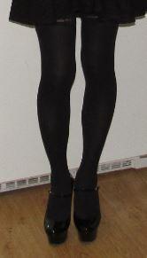DELIGHT-687 Platform Pump | Black Patent - Customer Photo From CherylAnn