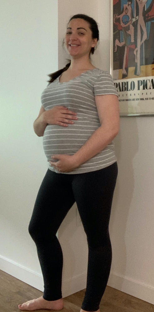 Comfy Maternity Leggings - Customer Photo From Courtney Berger Levinson