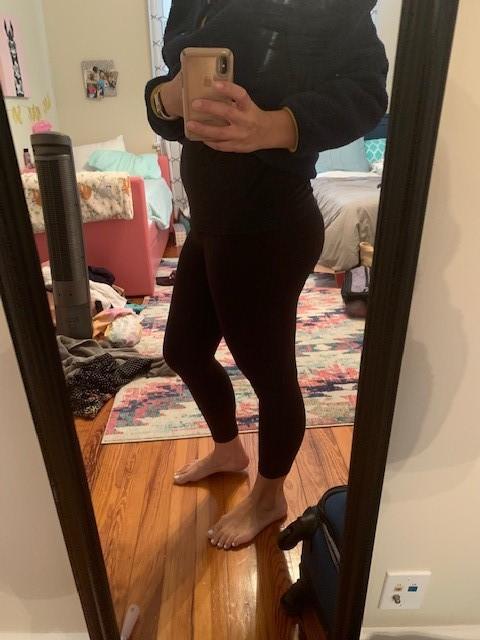 Comfy Maternity Ankle Leggings - Customer Photo From Anonymous