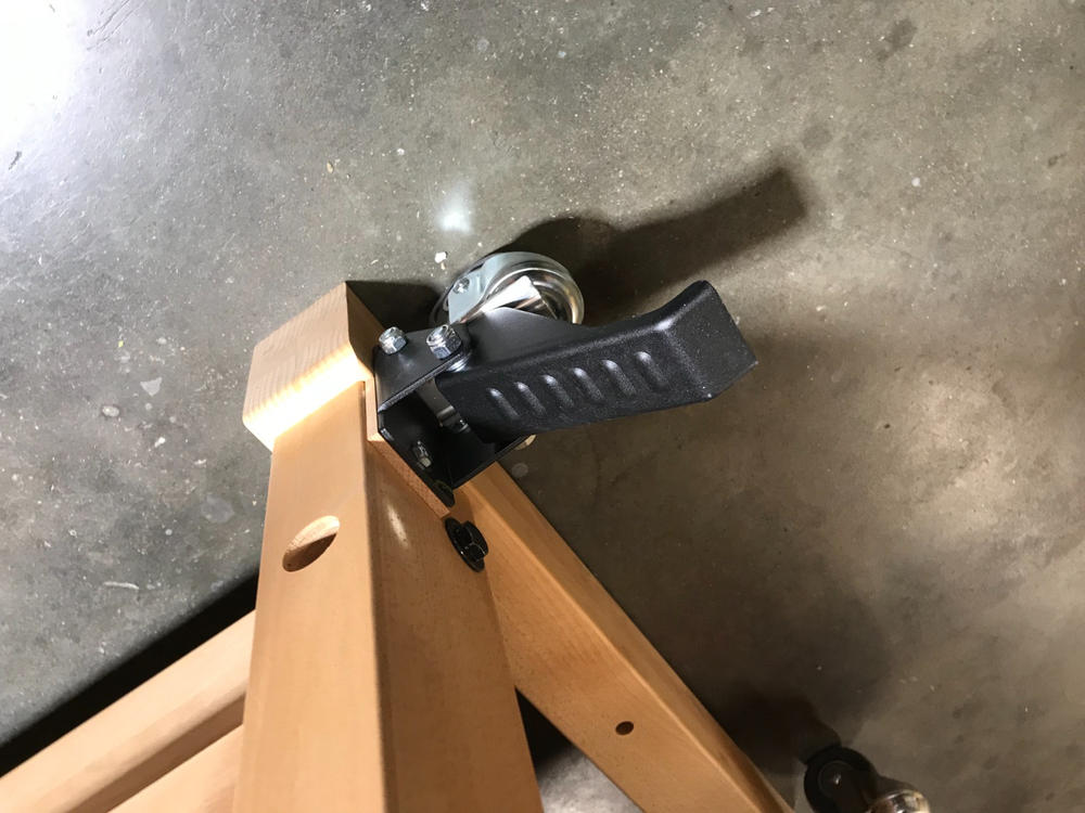 Cozmanized Workbench Caster Set 4-Piece - Customer Photo From Harold Jones