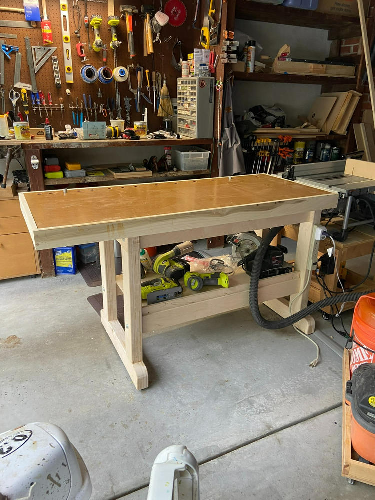 The Cosman Workbench: MDF Top