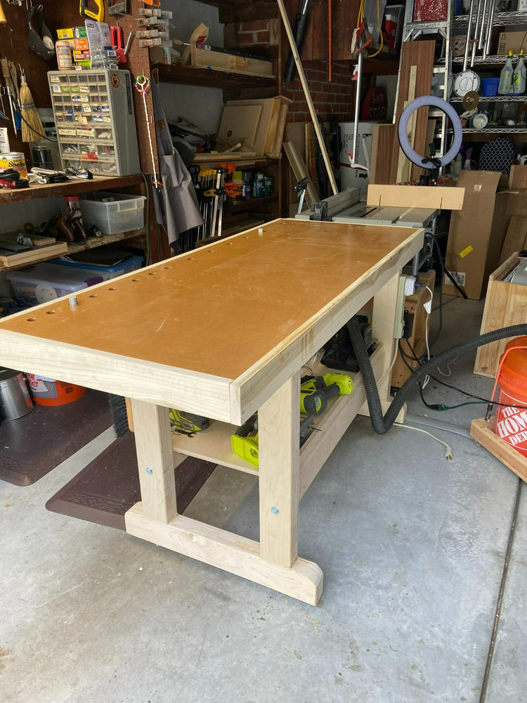 The Cosman Workbench: MDF Top