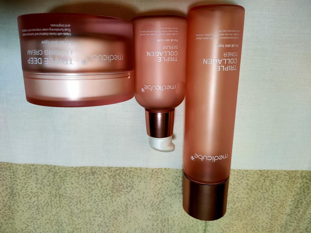 Youth Boosting Collagen Set 3.0 (+NEW FREE GIFT) - Customer Photo From Cherlay Lim