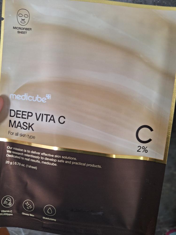 Deep Vita C Mask - Customer Photo From Sandy Goh