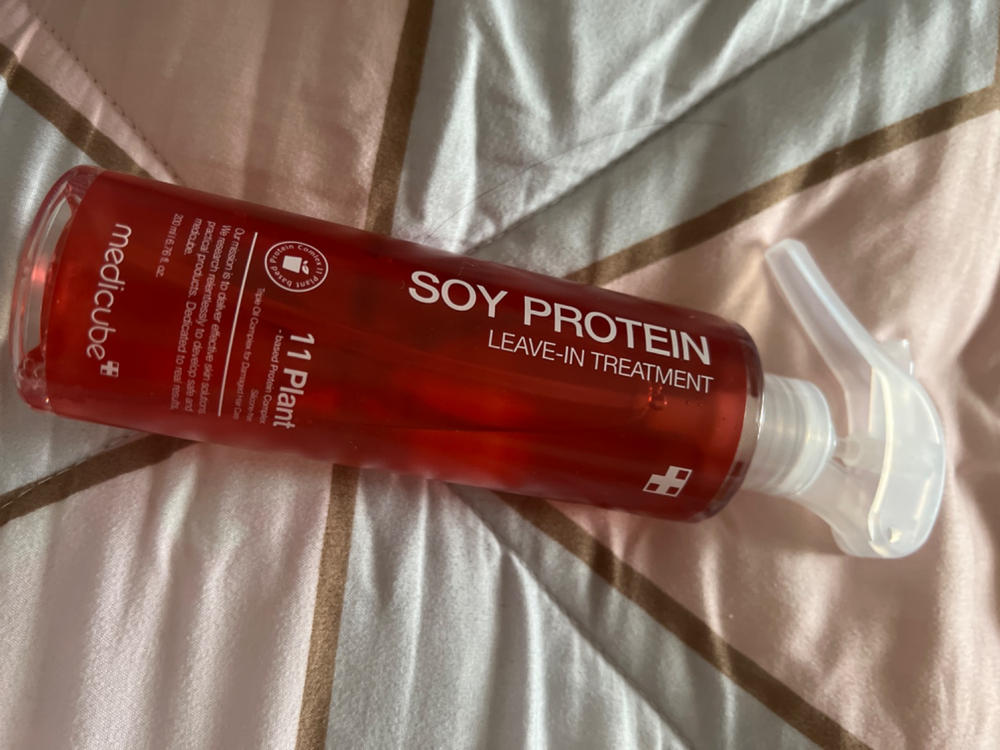 Soy Protein Leave-In Treatment - Customer Photo From Zubaidah Khamis