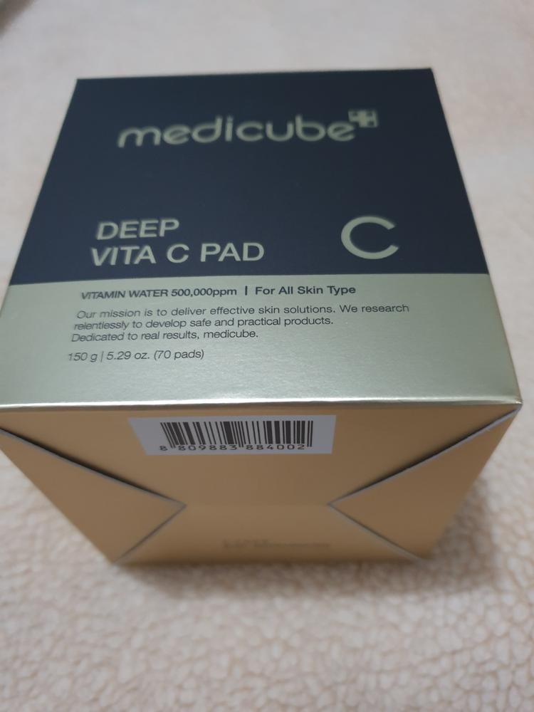 Deep Vita C Pad - Customer Photo From Rosalind Tan