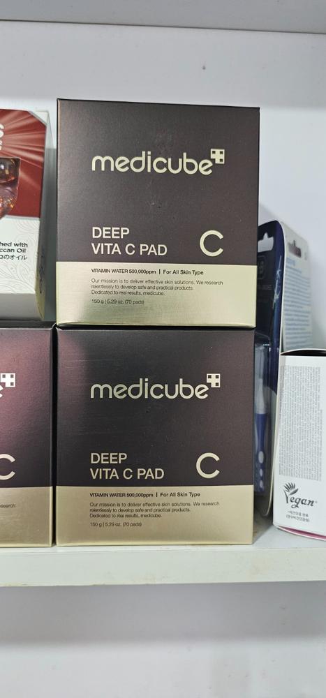 Deep Vita C Pad - Customer Photo From Yvonne Tay