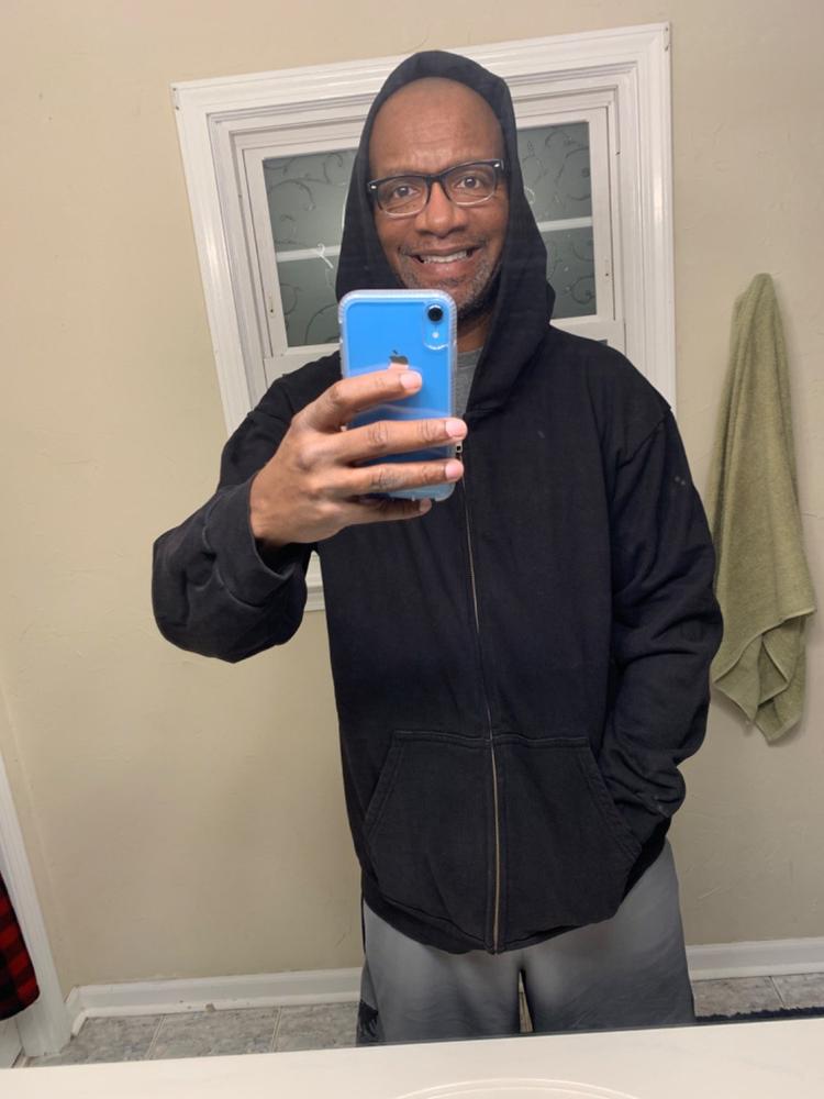 MENS PREMIUM ZIP UP HOODIE - Customer Photo From Jerry Jackson