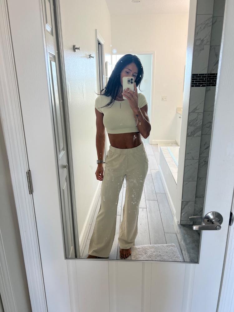 WOMENS FRENCH TERRY LOUNGE PANT - Customer Photo From Emily Farlow