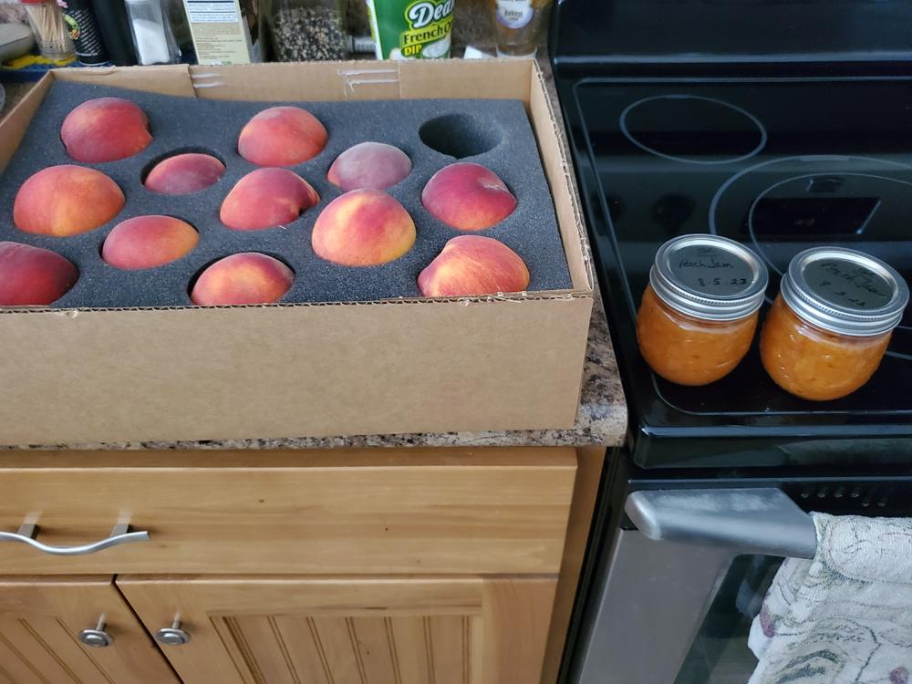 Fresh Peach Subscription - Customer Photo From Linda Morris