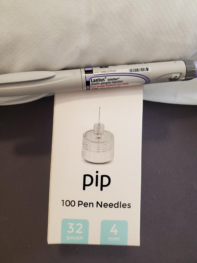 Pip Pen Needles, 100 ct. box Pip Lancets