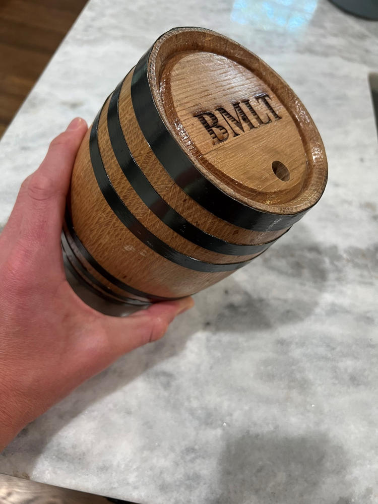 Barrel Stave Bar Knife - Made From Bourbon Barrels