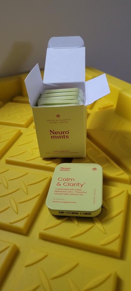 Calm & Clarity™ Mints - Customer Photo From Lee Anderson
