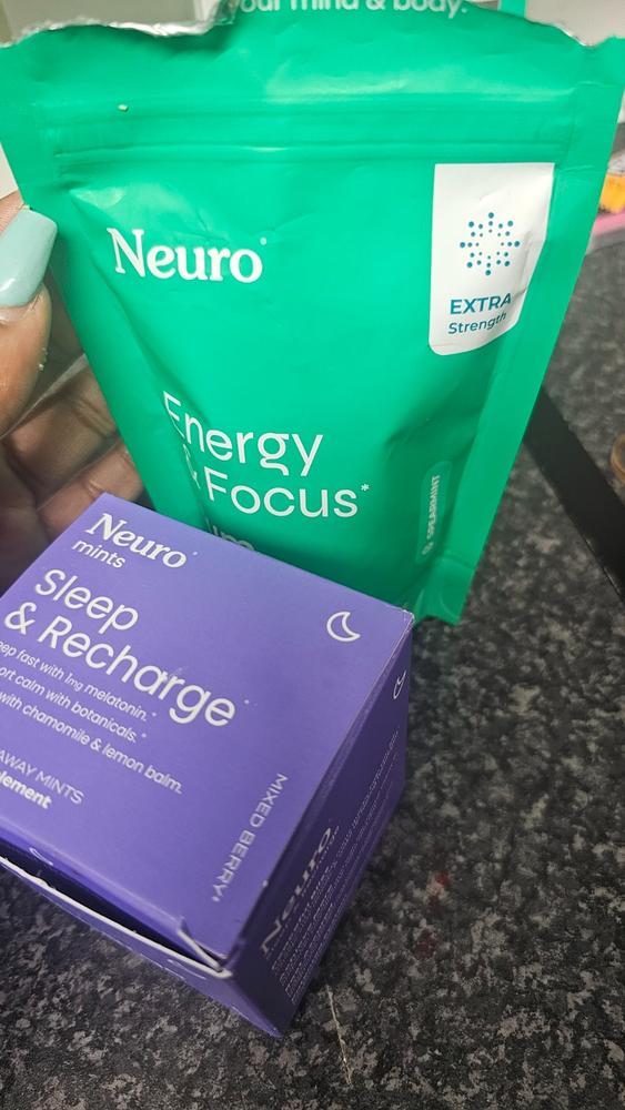 Sleep & Recharge Meltaway Mints - Customer Photo From A K Harvey