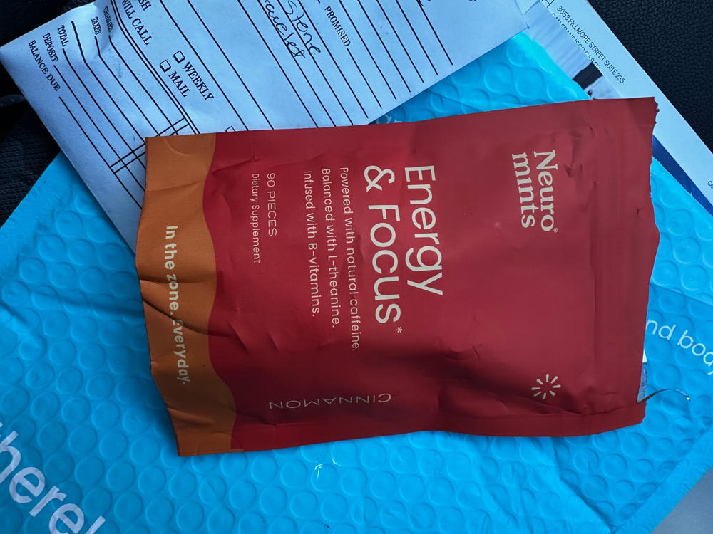 Memory & Focus Gum - Customer Photo From Nick Appice