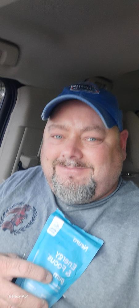 Energy & Focus Extra Strength Gum - Customer Photo From Waydell Garrett