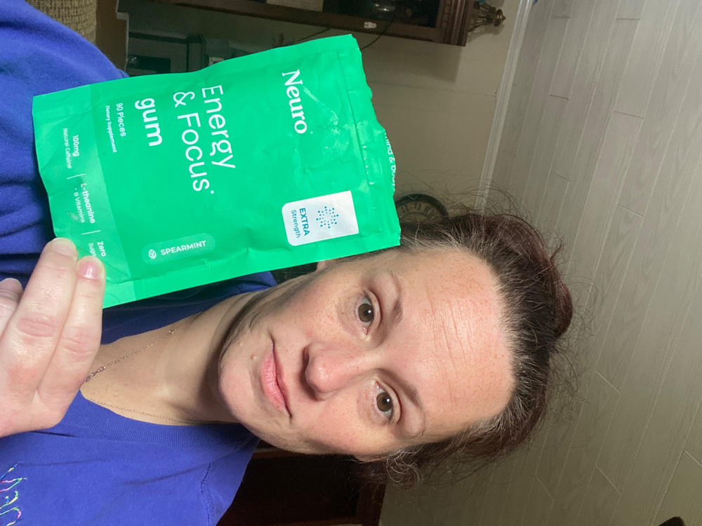 Extra Strength Energy & Focus™ Gum - Customer Photo From Nicole Robichaux