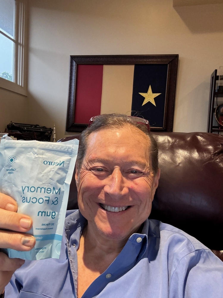 Energy & Focus Extra Strength Gum - Customer Photo From Christopher Barber