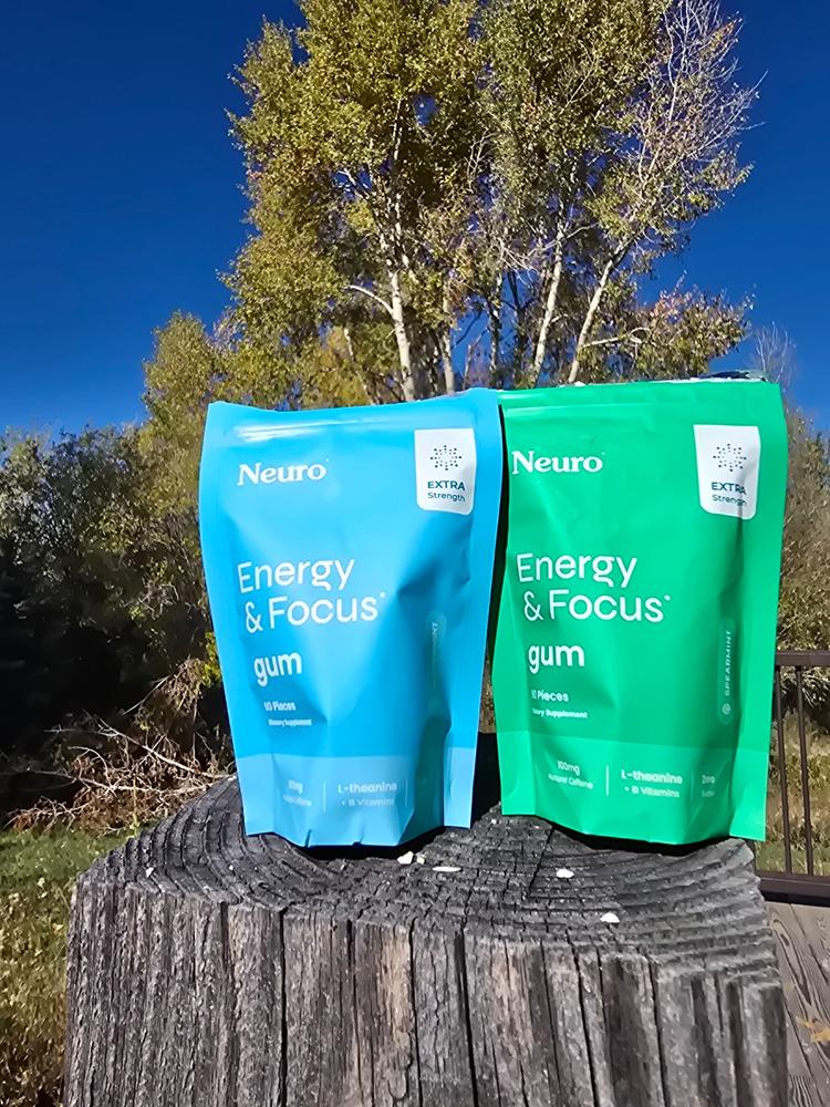 Extra Strength Energy & Focus™ Gum - Customer Photo From Kelly Crow