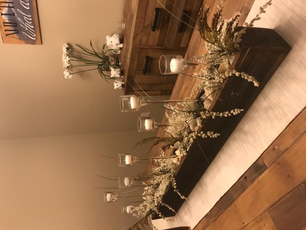 Long Stemmed Tealight Candle Holder Set - Customer Photo From Anonymous