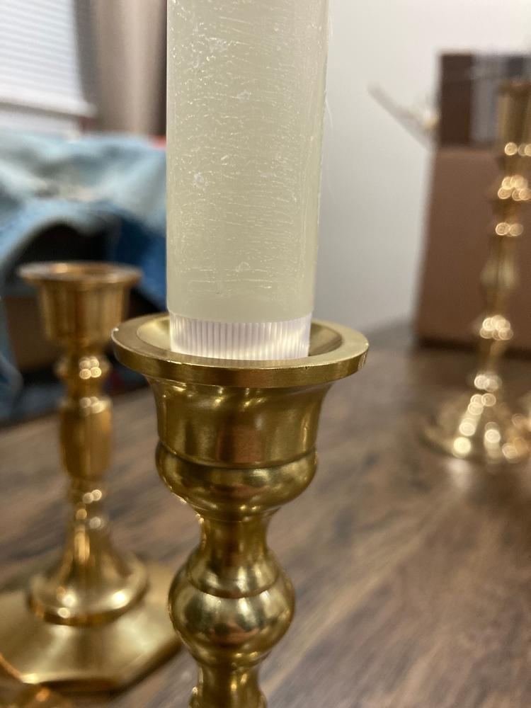 Mixed Taper Candle Holder Set - Customer Photo From Chelsea