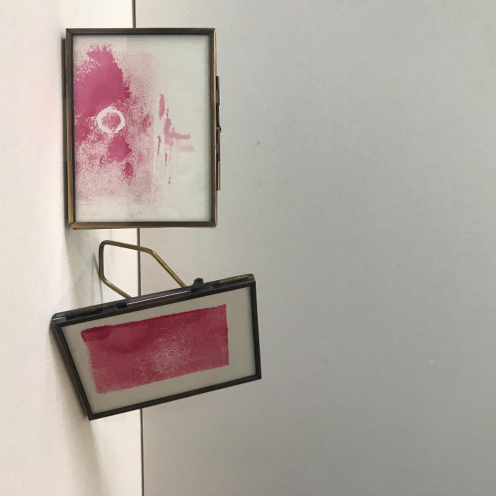 Pressed Glass Floating Photo Frames - Customer Photo From Anonymous