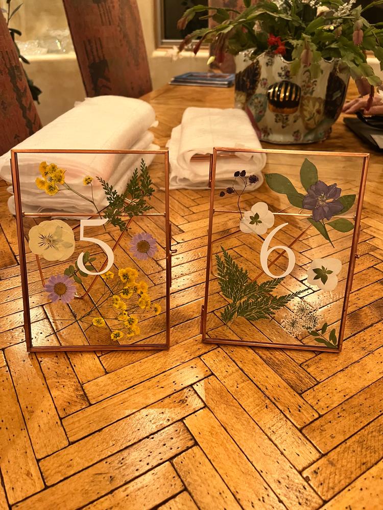Pressed Glass Floating Photo Frames - Customer Photo From Worked l.