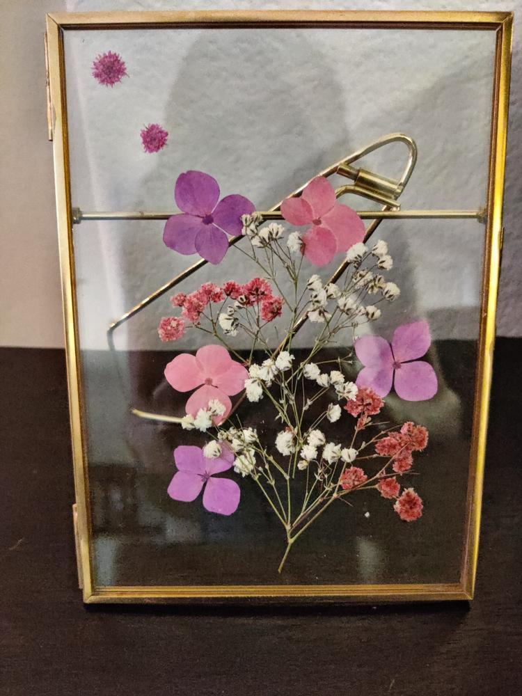Pressed Glass Floating Photo Frames - Customer Photo From Anonymous
