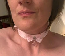 Kittens & Kink Pink White Lace BDSM Collar Review