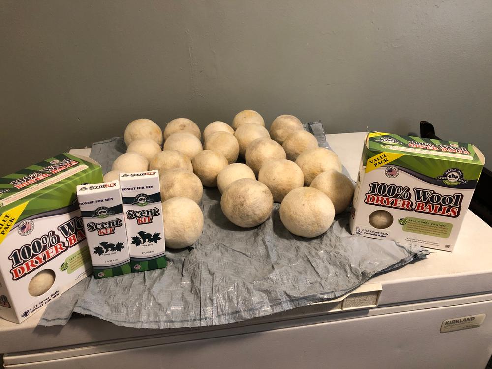 Wool Dryer Balls - Customer Photo From Carey
